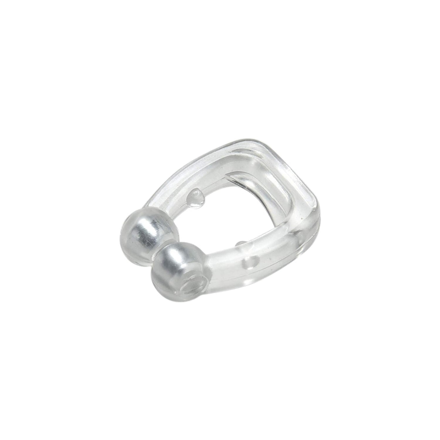 Person sleeping peacefully, suggesting the effectiveness of the anti-snore clip.