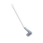 Ergonomic slim handle of the Golf Silicone Toilet Brush, providing a comfortable and secure grip.
