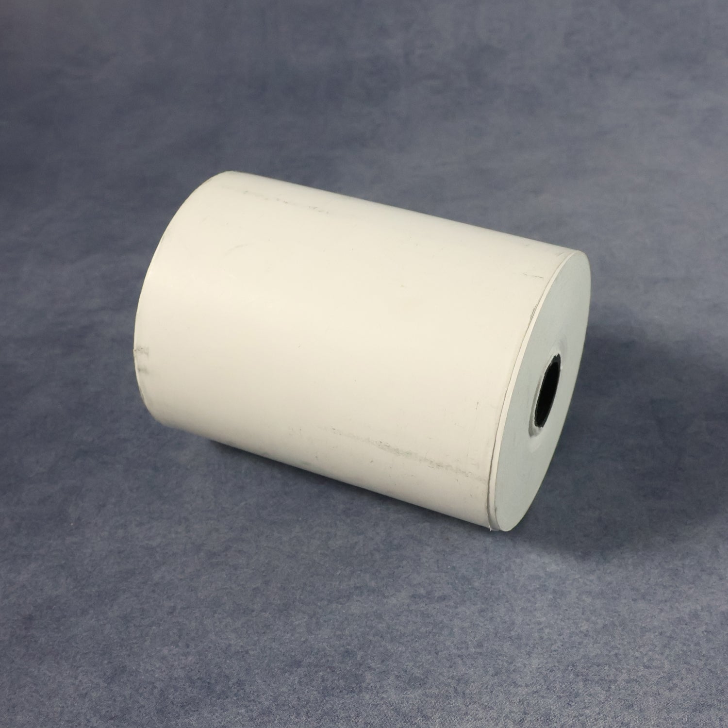 Close-up of thermal barcode label roll used for parcel and product identification