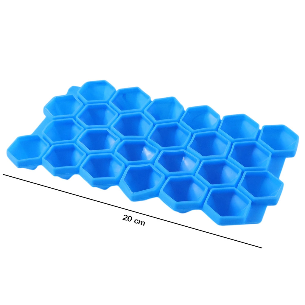 Reusable silicone ice tray designed for beverages and cocktails