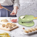 Dual-function dumpling maker for Gujiya and Momos preparation.