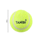 Long-lasting tennis ball suitable for indoor and outdoor court play