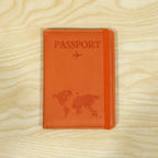 Travel passport wallet product image in premium PU leather