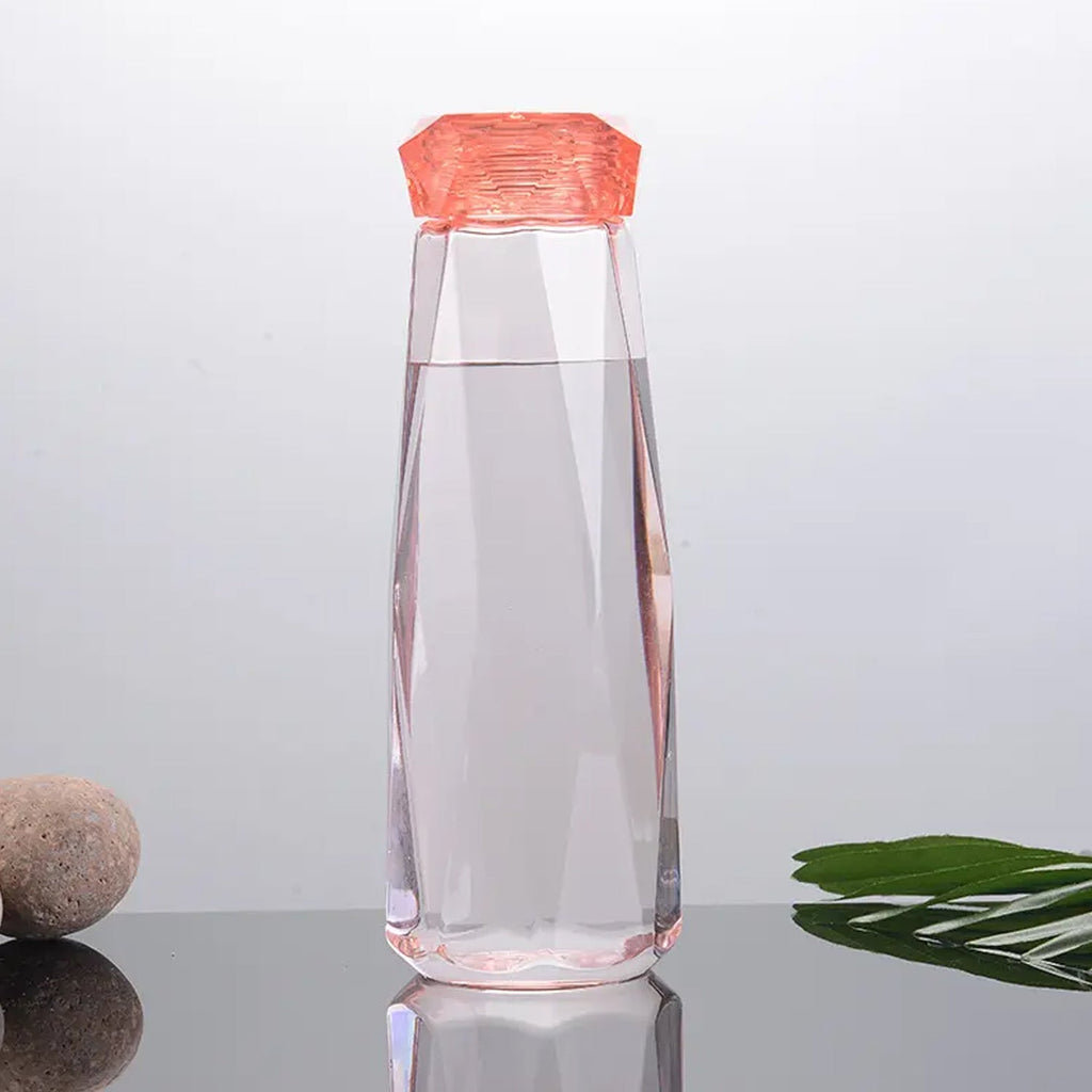 500ml glass fridge water bottle with BPA-free plastic cap from Own Hydrate