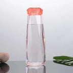 500ml glass fridge water bottle with BPA-free plastic cap from Own Hydrate