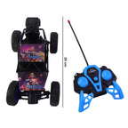 Kids enjoying outdoor play with the remote control rock crawler