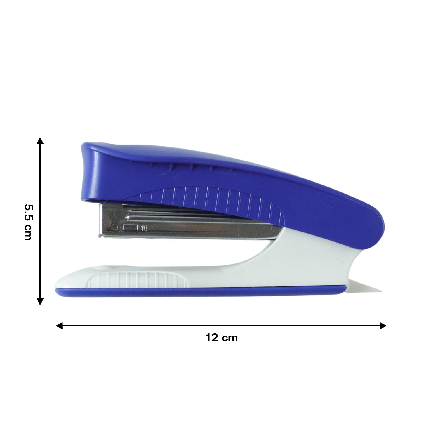 Durable office stapler from Kangaro with plastic body and metal mechanism