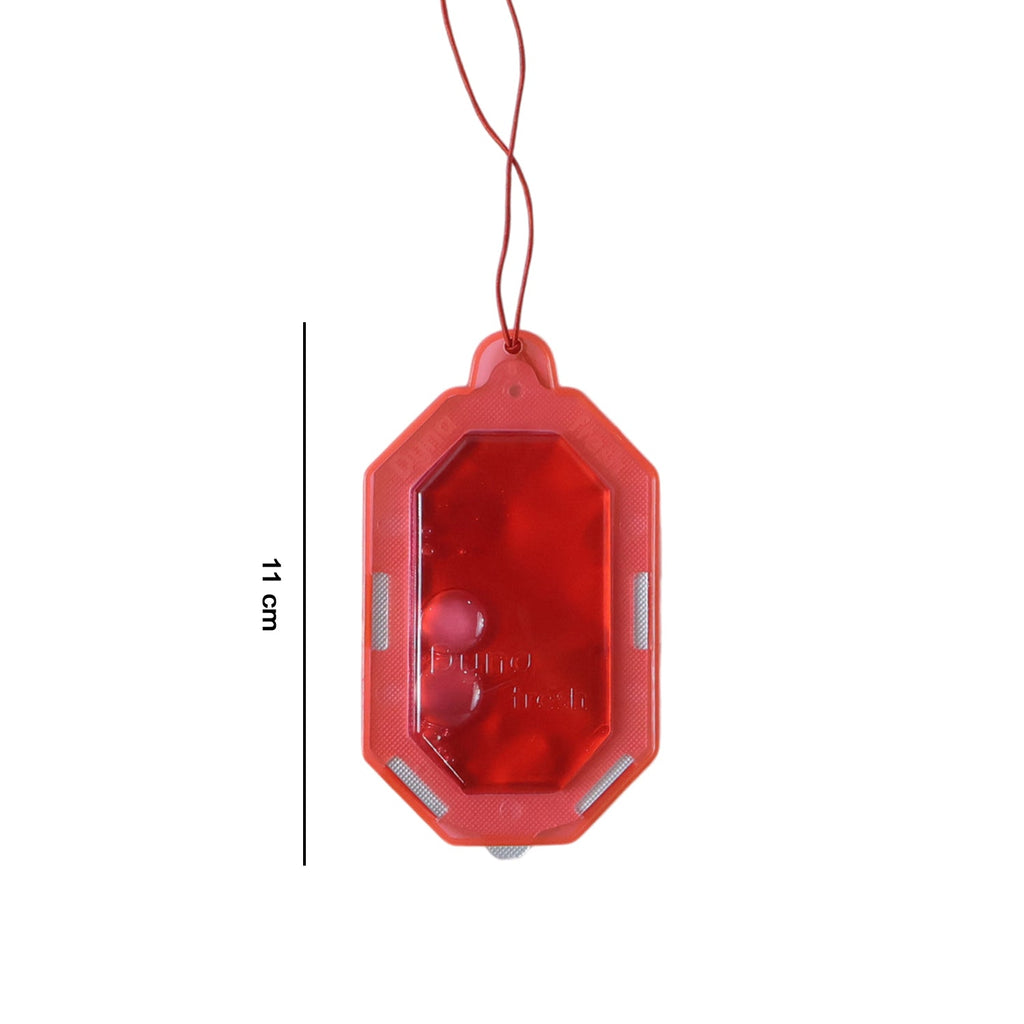 Transparent container showing Apple Berry scented gel