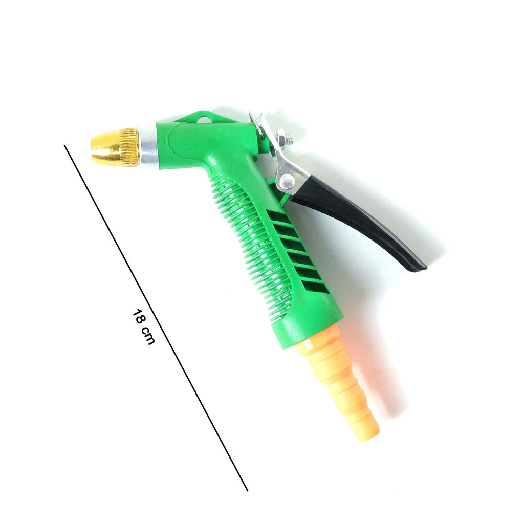 Alternative angle showcasing the robust construction of the garden hose nozzle.