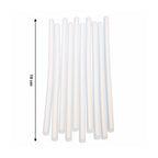 Craft glue sticks melting smoothly for decoration and repairs