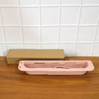 Rust-resistant sink shelf holder for storing dishwashing accessories