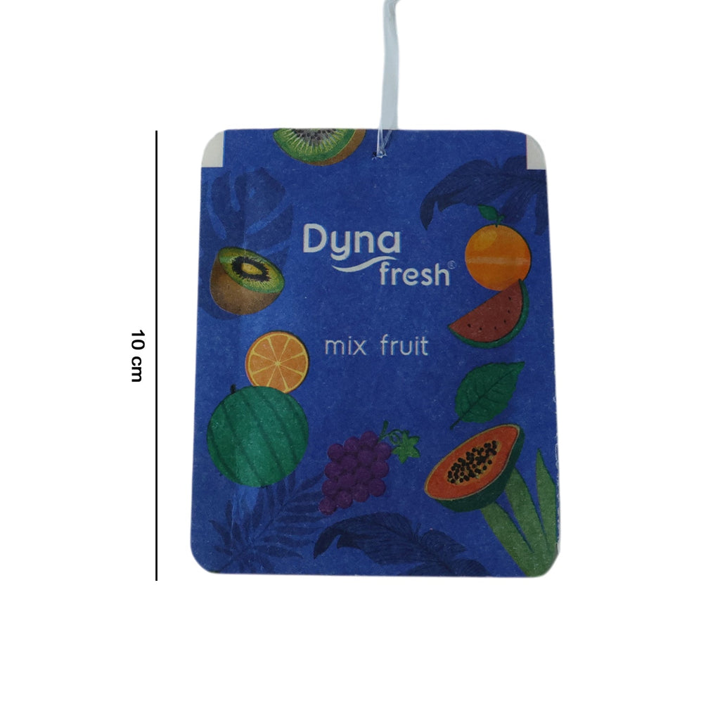 Compact fruit scented air gel freshener for everyday use