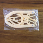 Multi-function clothes hanger folded for space-saving storage