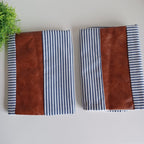Soft and durable cotton blend material of the cushion cover