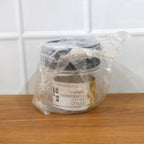 Clear kitchen storage container with tight-fitting airtight lid