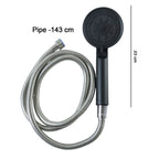 Handheld shower head and hose detail
