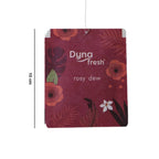 Long lasting rose scent gel freshener in small pack