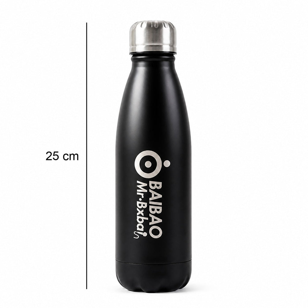 Portable and durable stainless steel water bottle