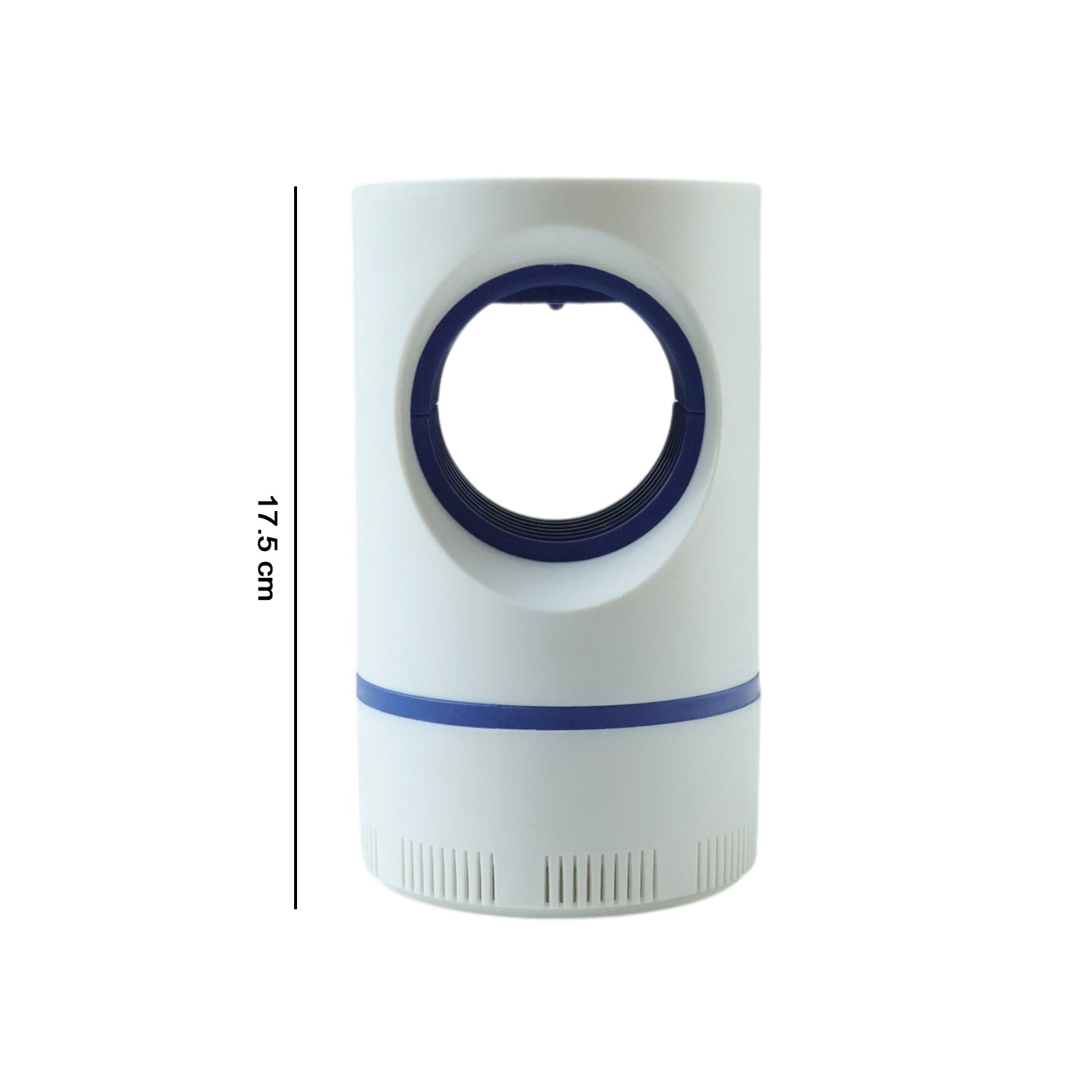 Safe indoor insect catcher with UV light and suction fan