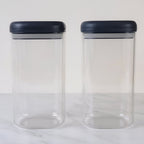 Multipurpose food storage jars with airtight lids for dry fruits and snacks
