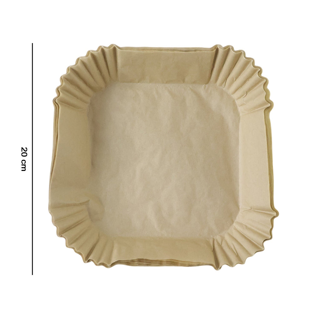 Air fryer paper liners for easy cleaning