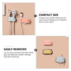 Cute pig shape pig plug wire organizer holding cables tightly