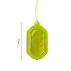 Back of citrus gel air freshener packaging with details