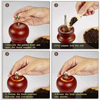 Empty white background for a wooden pepper mill product shot, ready for customization.