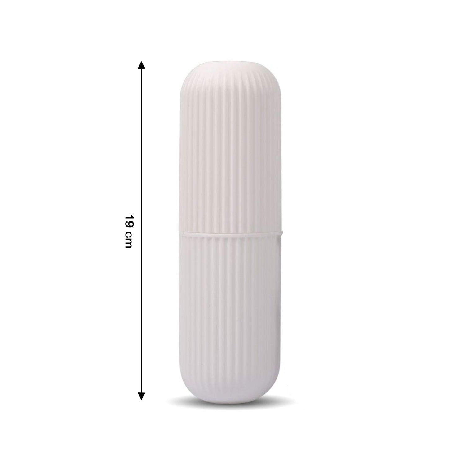 Assorted colors of Organivo capsule travel storage bottles for easy identification.