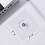Removable wall hook demonstrating damage-free removal
