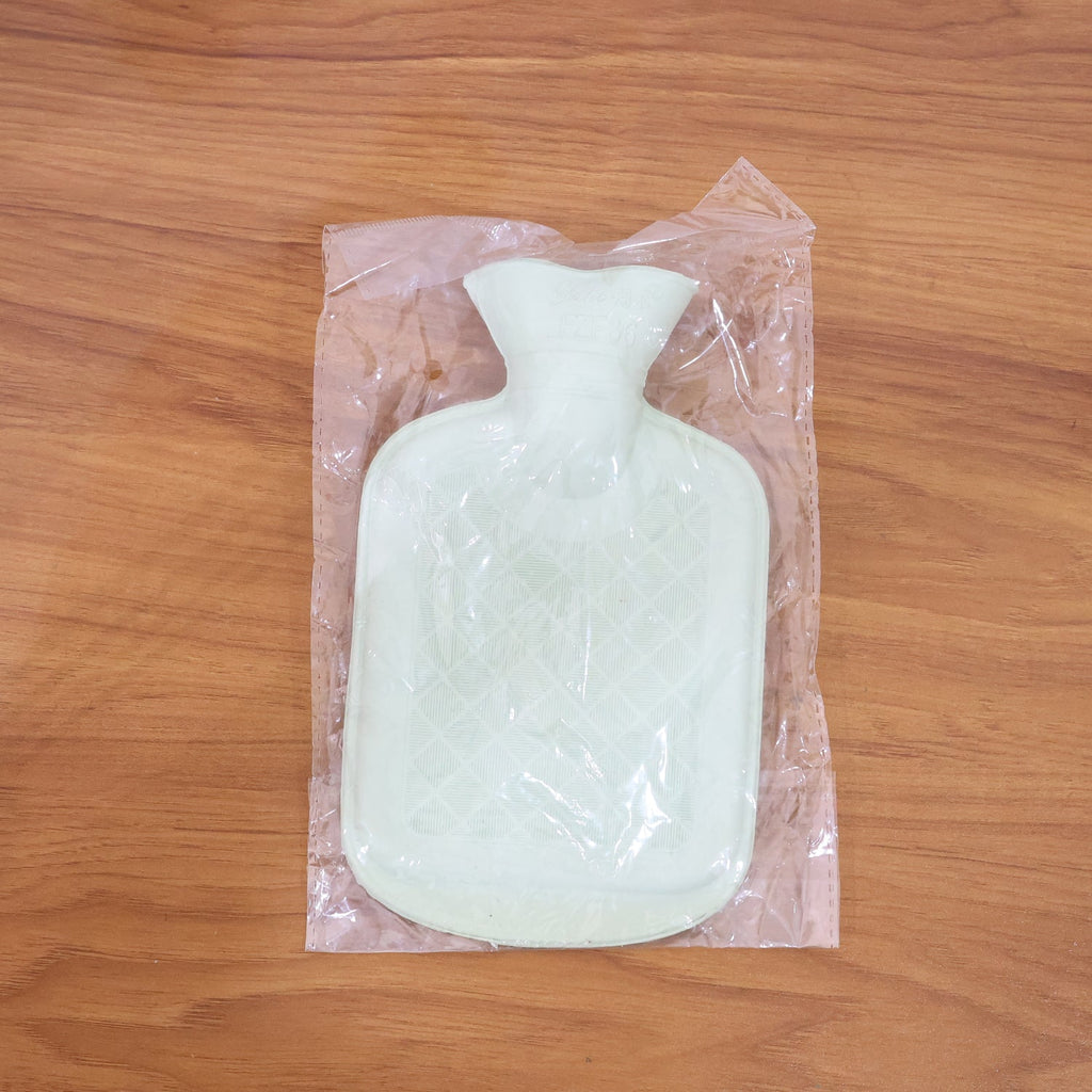 Standard size hot water bag with compact design for convenient heat therapy