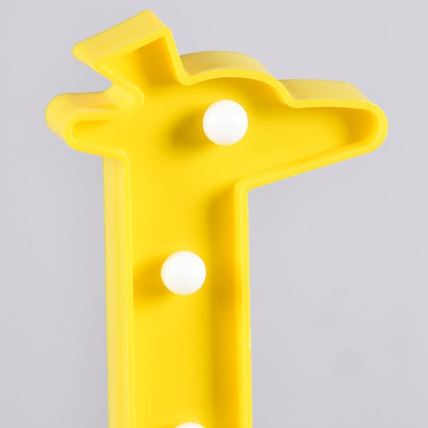 Battery operated kids room LED night light in giraffe shape