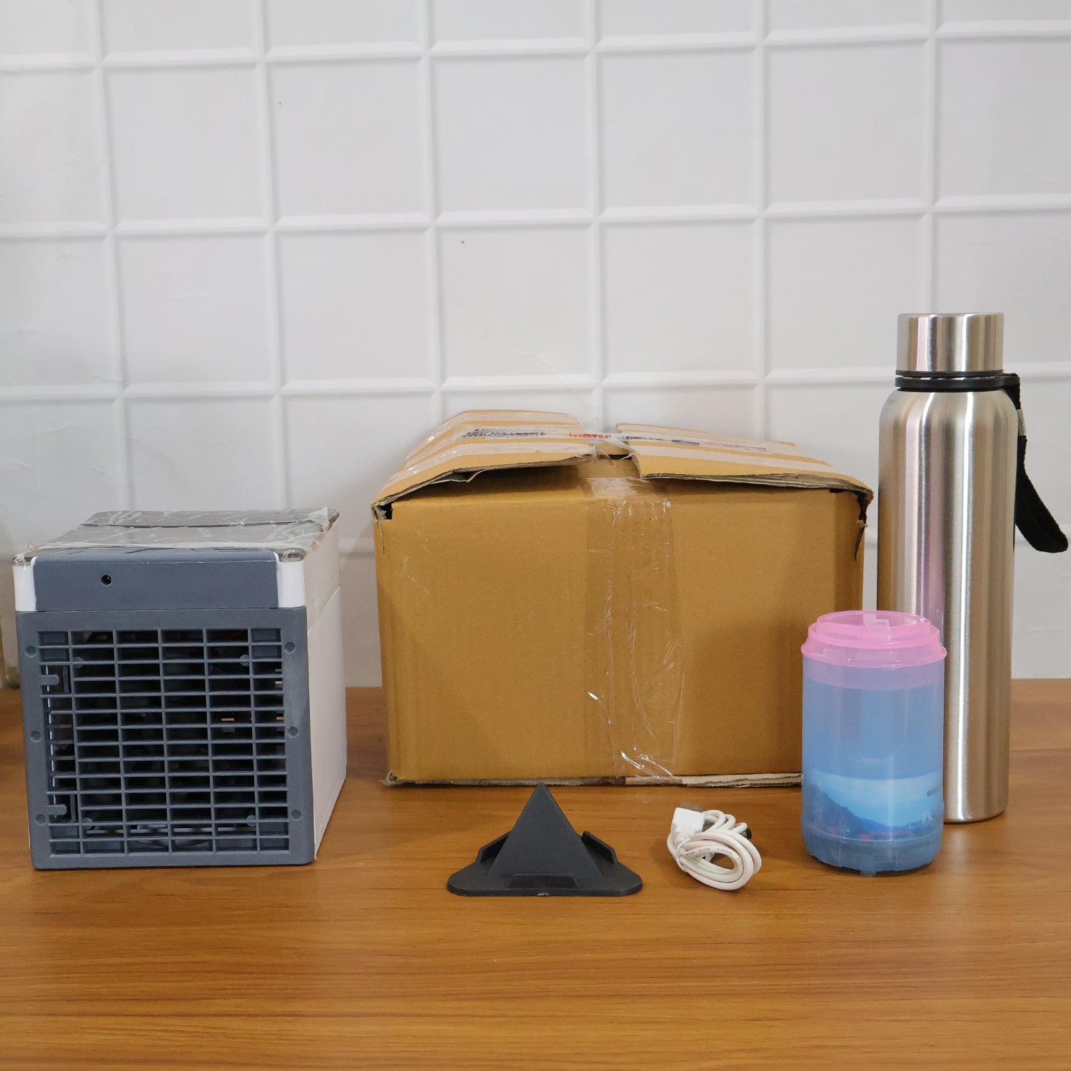 Office essentials combo set products for personal desk use