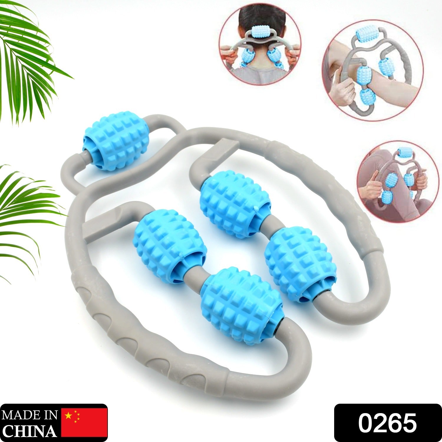 Packaging of the Velvet Wellness muscle massage roller, emphasizing quality.