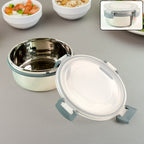 Airtight Food Storage Container 500 ml with secure clip-lock lid