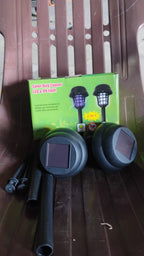 Overall outdoor product view of the efficient UV LED mosquito trap.