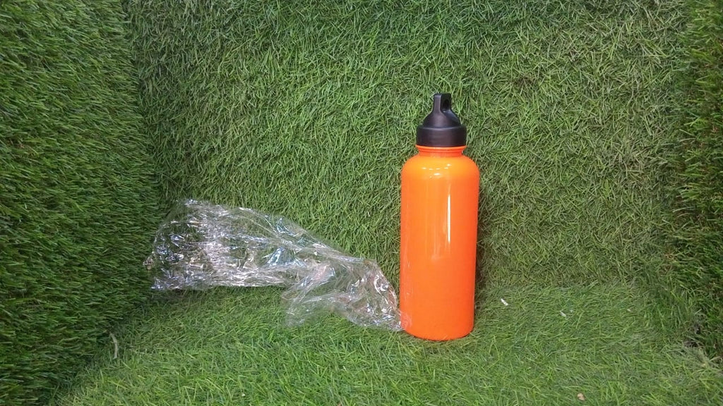 Collection of 750ml plastic water bottles showcasing their various features and angles.