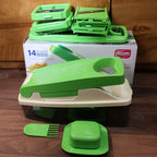 Supermom 14-in-1 vegetable and fruit chopper for speedy meal preparation