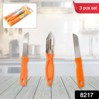 Close-up view of a sharp, durable stainless steel knife blade for precise cutting.