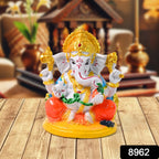 Detailed Ganpati statue with intricate design as spiritual figurine