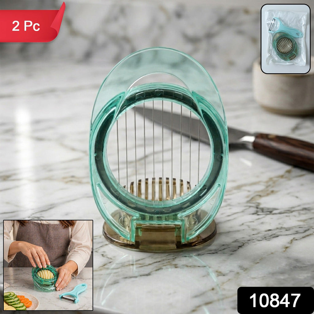 Person using manual vegetable slicer to cut carrots easily