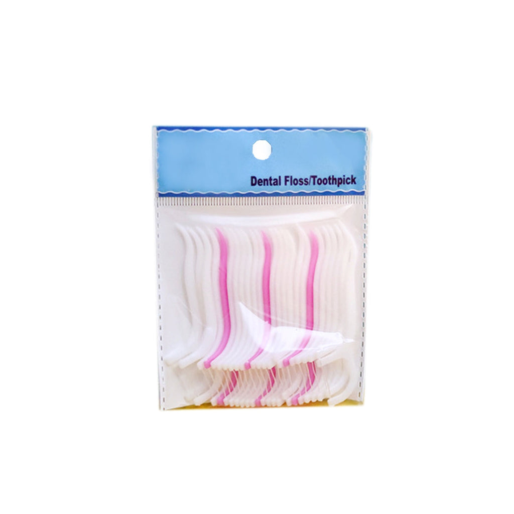 Multi-angle view of floss picks highlighting their effective design.