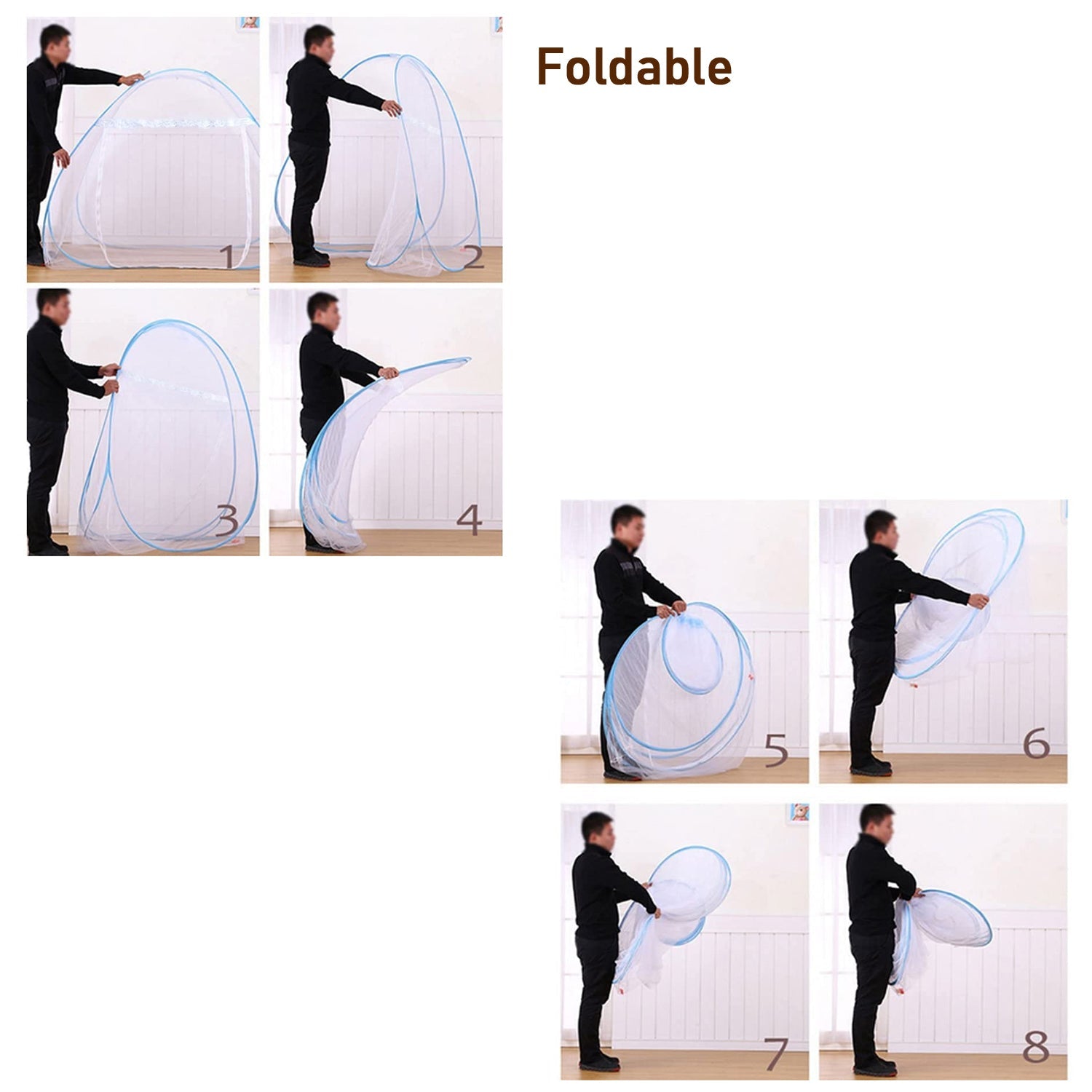 Ultra mesh insect mosquito tent made from polyester for outdoor use