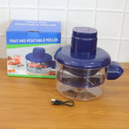 Lifestyle shot of fruit and vegetable peeler set in modern kitchen setting