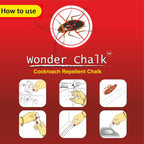 Multiple packs of Wonder Fresh Cockroach Chalk, showcasing the bulk quantity.