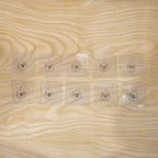 Wall hooks being used for organizing everyday items