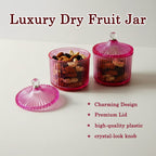 Decorative luxury dry fruit storage jars set ideal for serving snacks