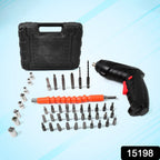 Hand holding the ergonomic Cordless Electric Screwdriver for comfortable use.