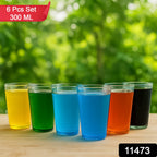 Front view of Plastic Ringo Glass 300ml tumbler made from durable plastic