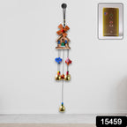 Colourful dragonfly wind chime outdoor hanging decor for patio
